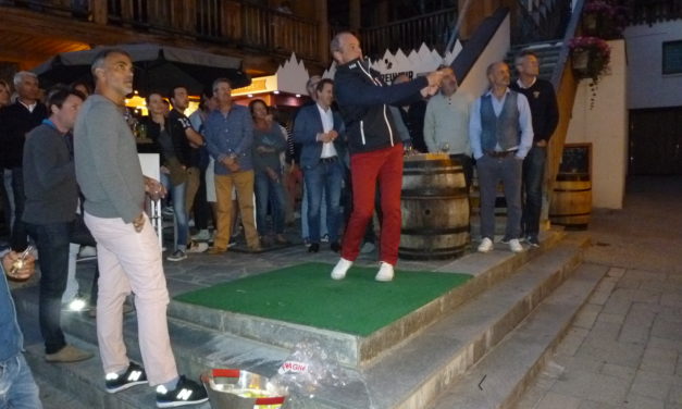 La Genépy Cup dans les rues de Méribel