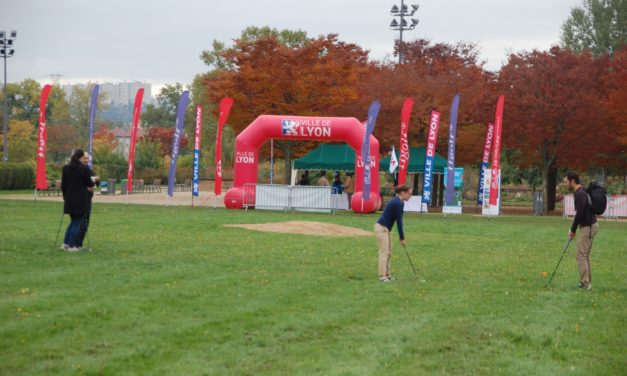 Lyon Golf Square au parc Gerland