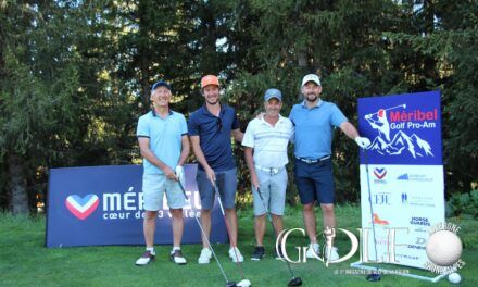 Succès grandissant du 3è Méribel Golf Pro-Am