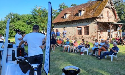 Une étape du Peugeot Golf Tour en Auvergne