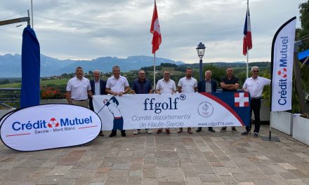 Le Crédit Mutuel Savoie-Mont Blanc partenaire du Golf en Haute-Savoie