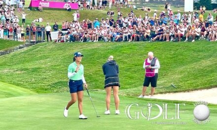 Céline Boutier aux commandes de The Amundi Evian championship
