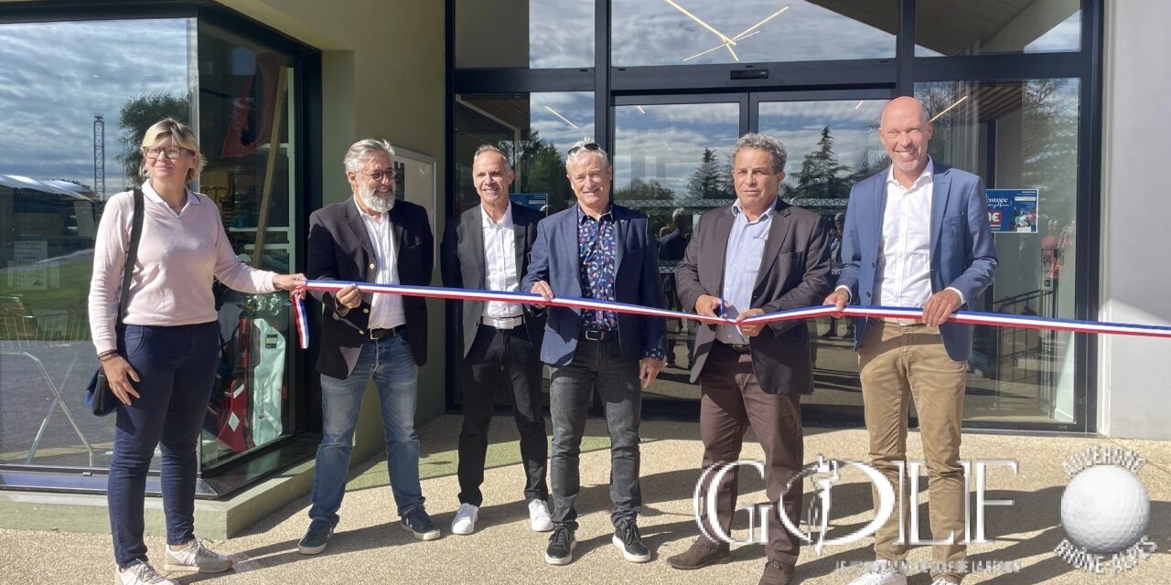 Inauguration du nouveau club-house à Chassieu
