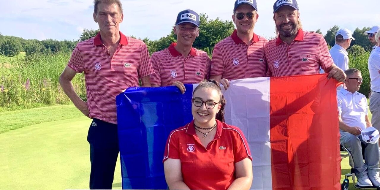 Melody Roccaz championne d’Europe ParaGolf en équipe