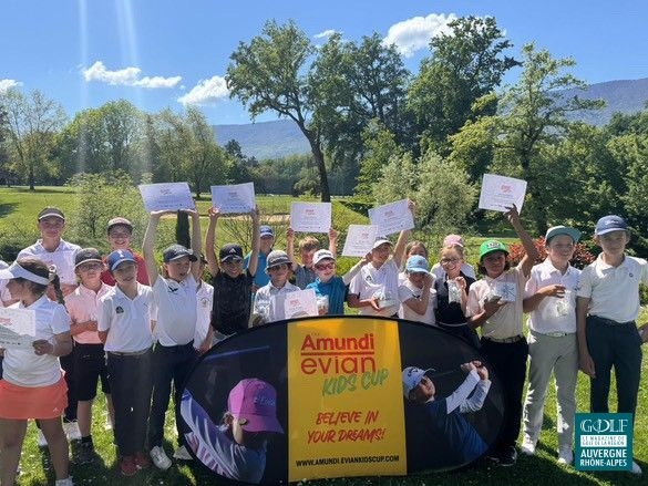 Amundi Evian Kids Cup, une étape à Aix-les-Bains