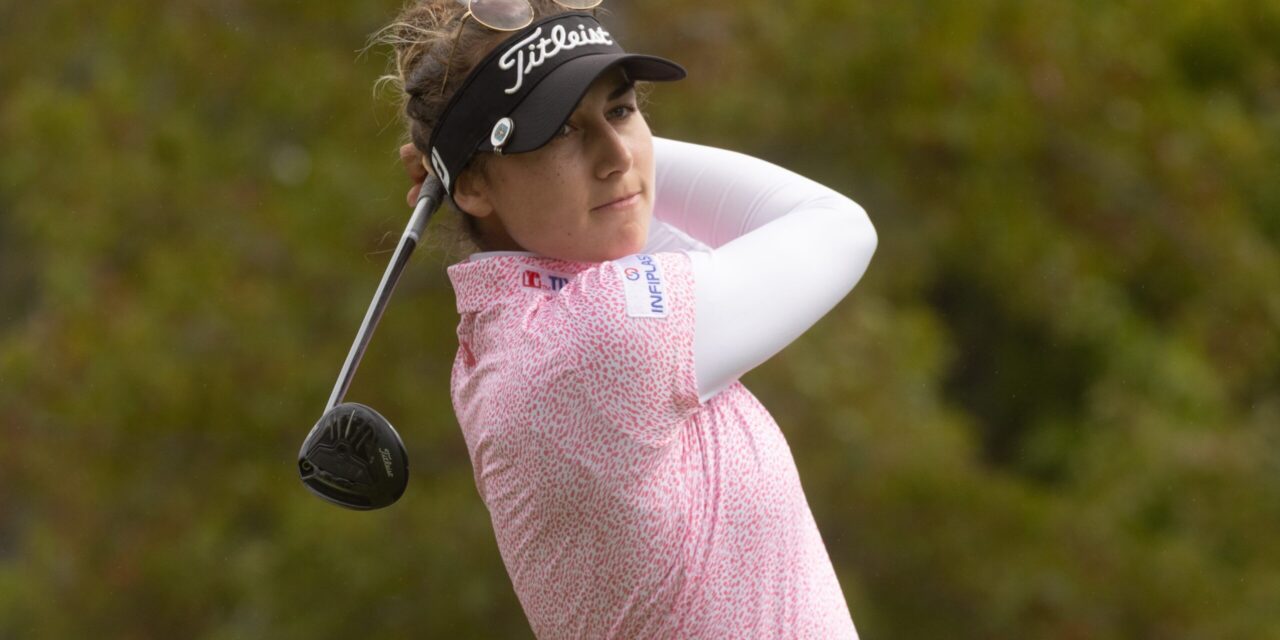 The Amundi Evian Championship : Nastasia Nadaud « trop contente »