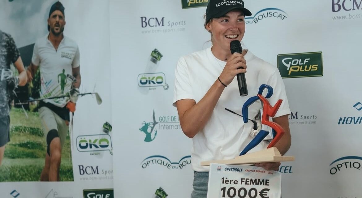 Open de France de Speedgolf, et de 6 pour Emily Mollard !