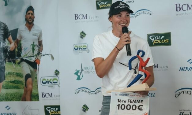 Open de France de Speedgolf, et de 6 pour Emily Mollard !
