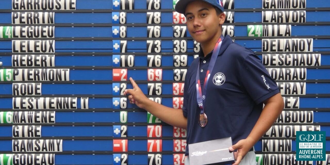 CFJ U14 : Jayson Piermont (Esery) 3e de la qualif
