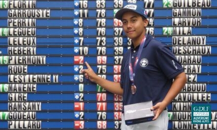 CFJ U14 : Jayson Piermont (Esery) 3e de la qualif