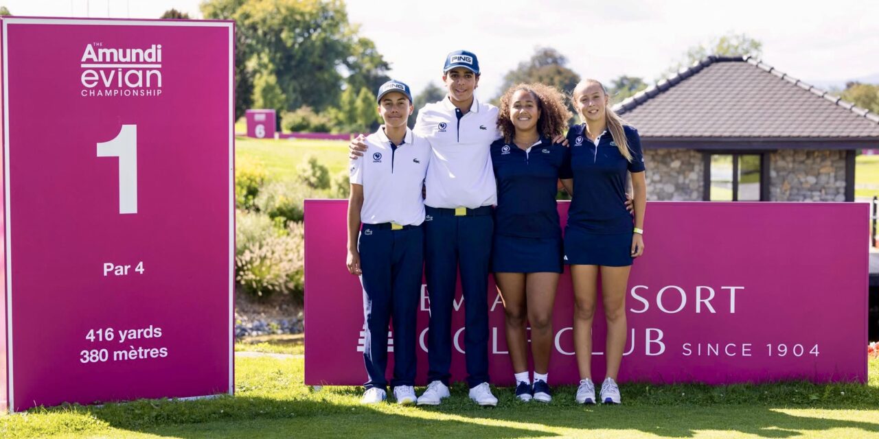 The Amundi Evian Juniors Cup à l’Evian Resort GC