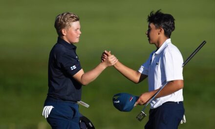 Amundi Evian Juniors Cup : Jayson Piermont 3e ex-aequo en individuel