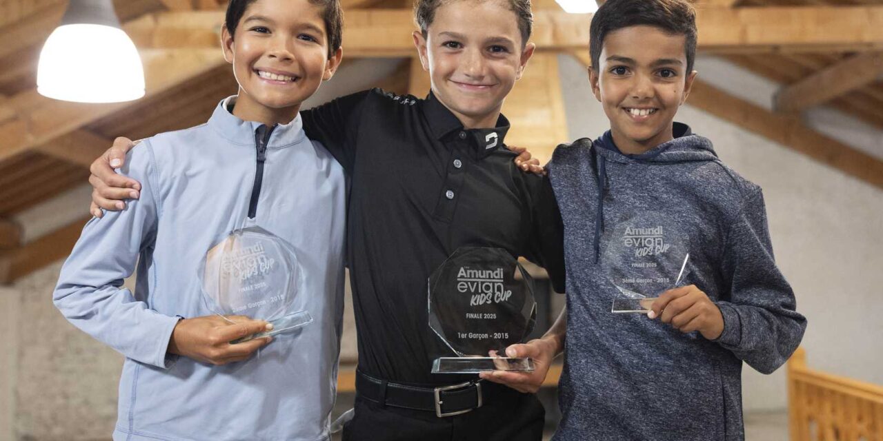 The Amundi Evian Kids Cup : les Rhônalpins sur les podiums