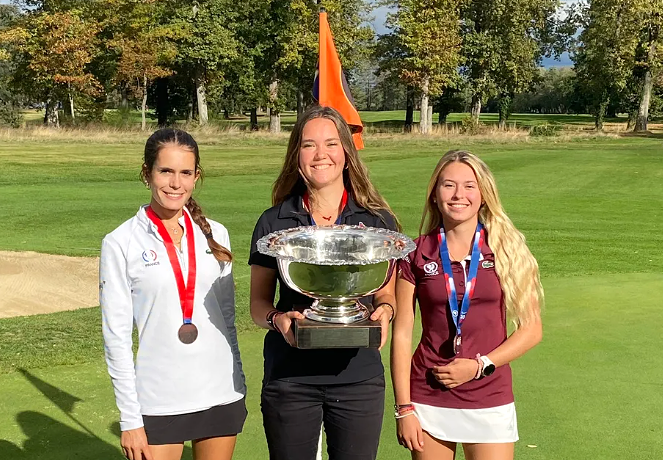 Championnat de France Minimes Filles : Salomé Lumbaca (GCL) en argent