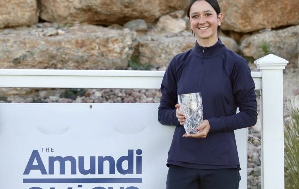 Chloé Kirscht s’illustre à l’Amundi Evian Showcase