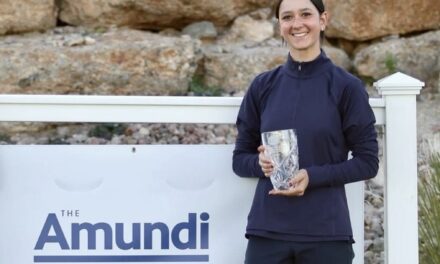 Chloé Kirscht s’illustre à l’Amundi Evian Showcase