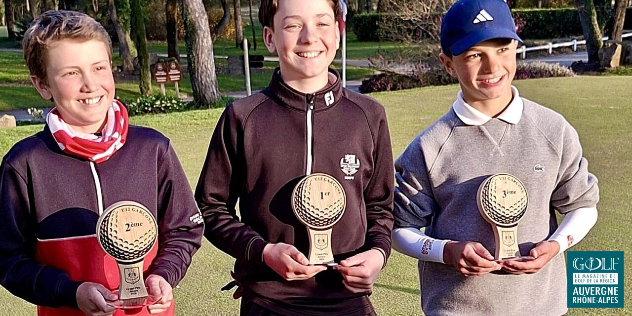 Grand Prix U12 au GCL : Théophile Galle vainqueur en play-off