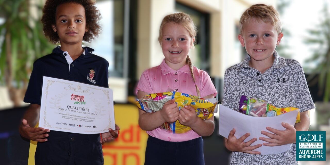Amundi Evian Kids Cup, une étape réussie au GC Lyon