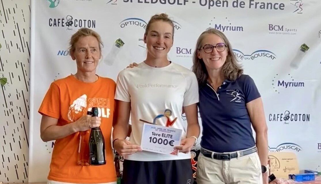 Open de France de Speedgolf : Emily Mollard titrée à Roissy