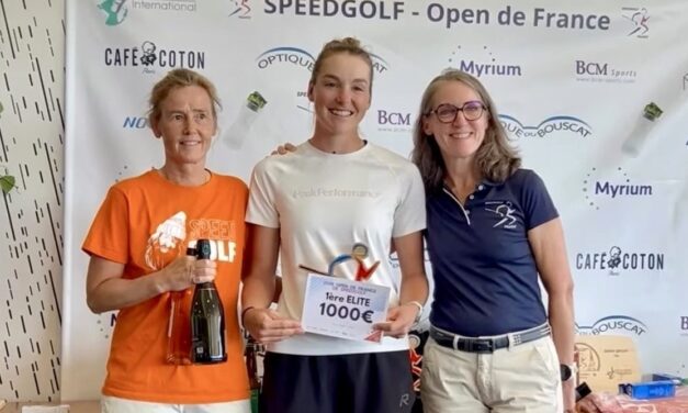 Open de France de Speedgolf : Emily Mollard titrée à Roissy