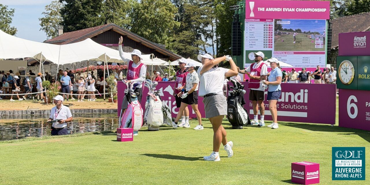 Amundi Evian : Nastasia Nadaud fléchit