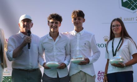 The Amundi Evian Championship : 2 élèves du Centre de Performance titrés au Pro-Am Rolex.