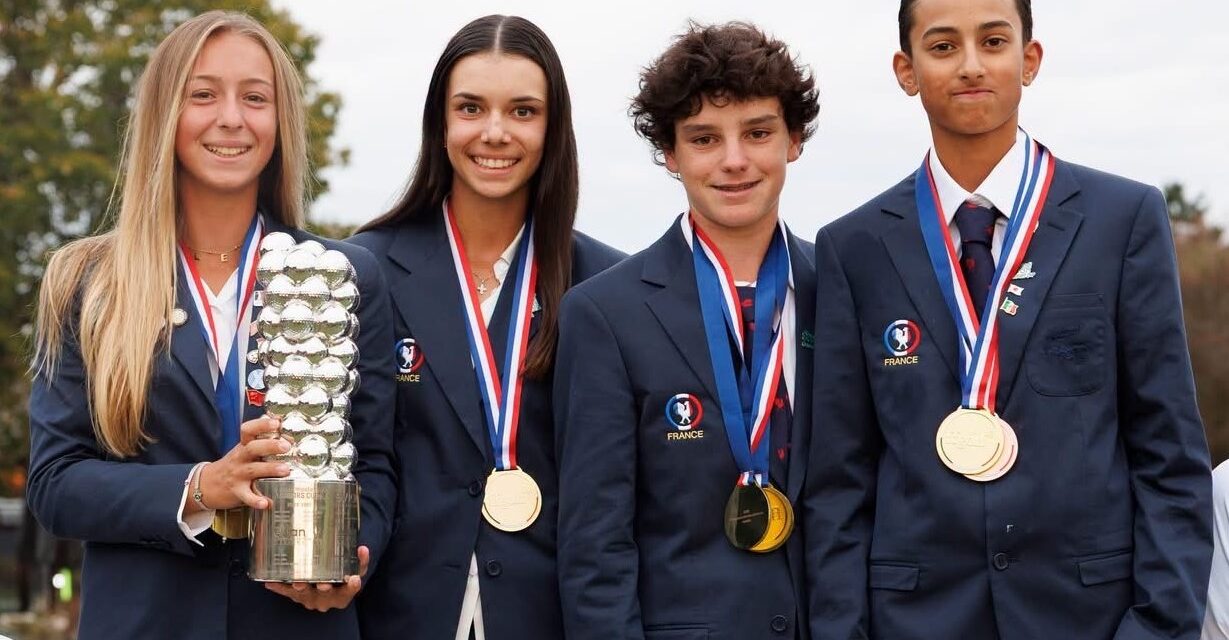Amundi Evian Juniors Cup : Les Bleus en or