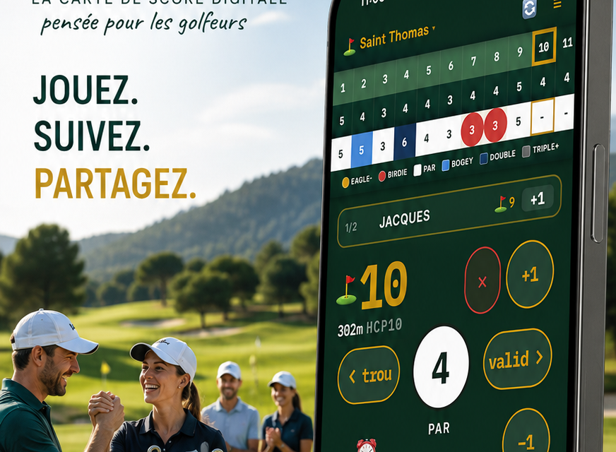 TapTee, la carte de score digitale révolutionnaire