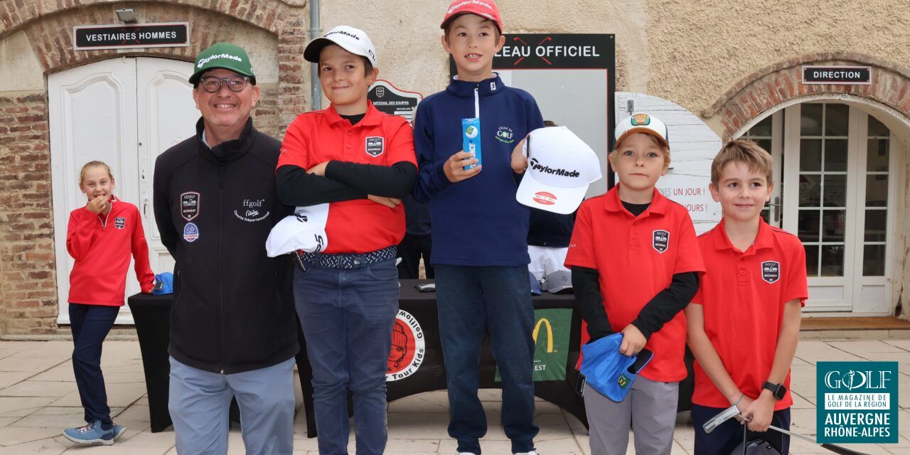 Une belle finale du GolFlower Tour Kids à Mionnay