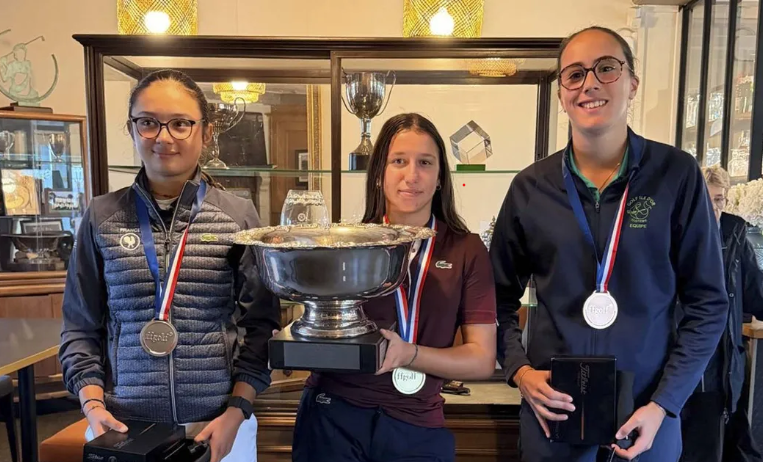 Victoire Bizet (GCL) championne de France Minimes