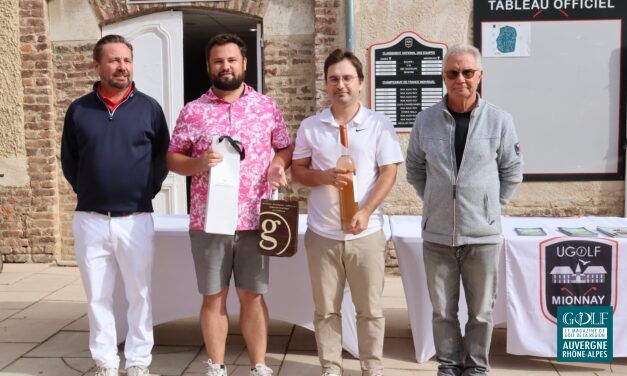Un généreux trophée solidaire à Mionnay